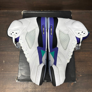 Jordan 5 Retro Grape (2025) Size 9 (Pre-Owned) - tag