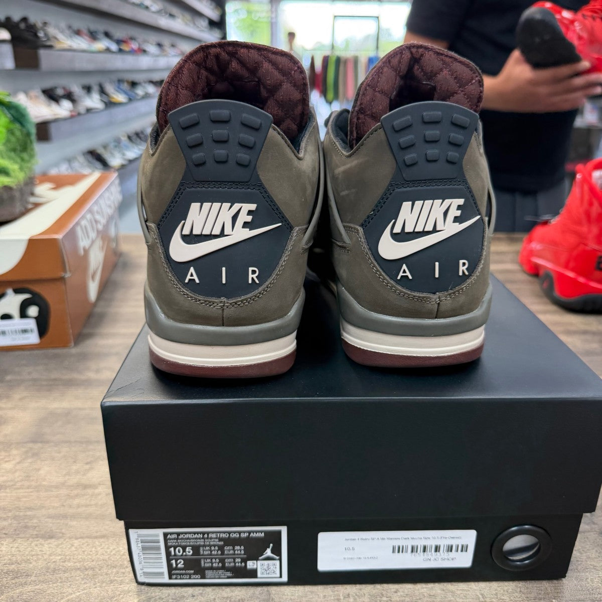 Jordan 4 Retro SP A Ma Maniére Dark Mocha - Image 3