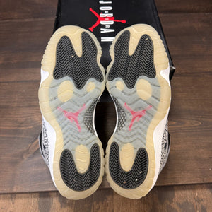 Jordan 11 Retro Low IE Black Cement Size 10 (Pre-Owned) - Image 5