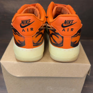 Nike Air Force 1 Low Orange Skeleton Halloween (2020) Size 9 (Pre-Owned) - Image 5