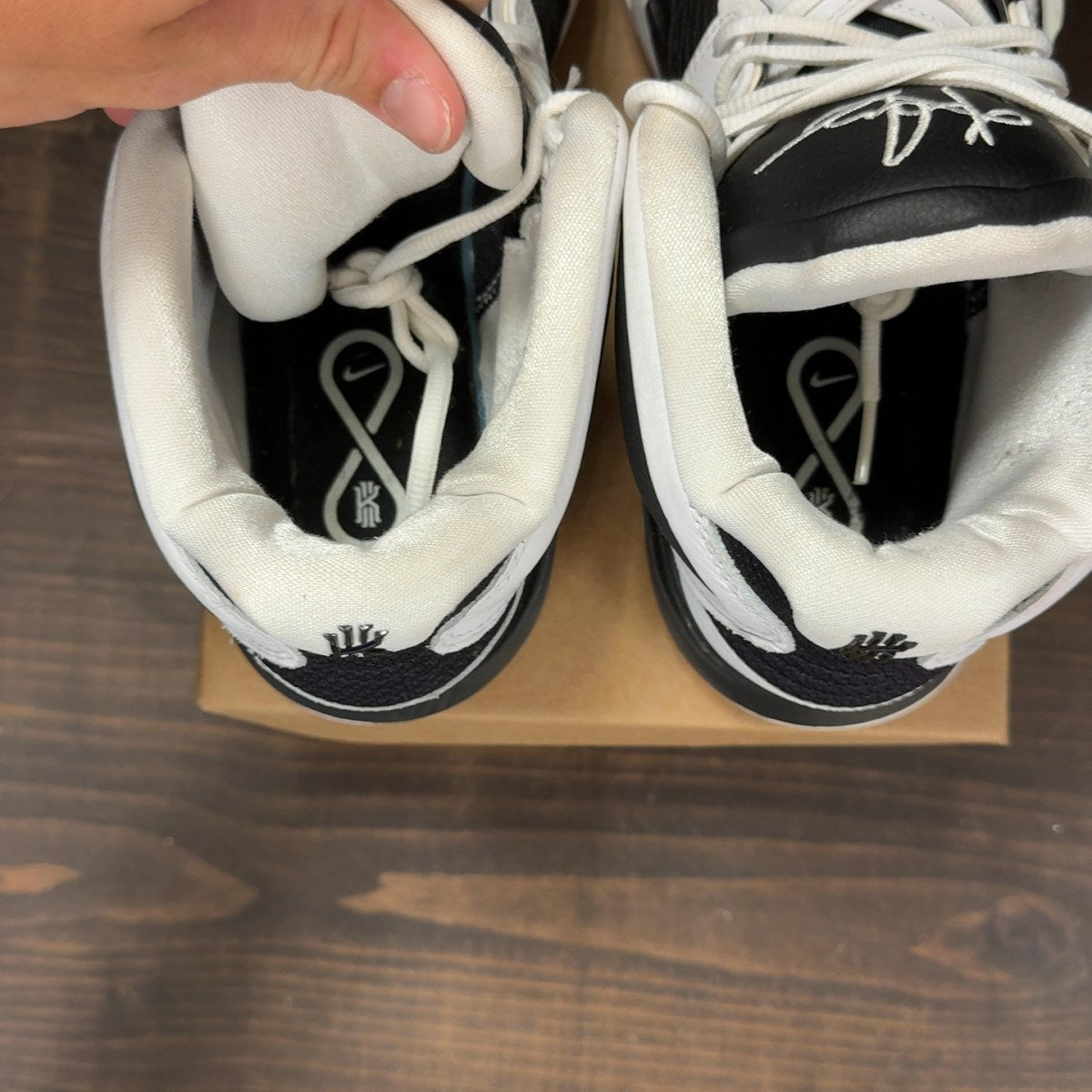 Nike Kyrie Infinity TB Black White Size 12 (Pre-Owned) - Image 6