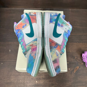Nike SB Dunk Low Futura Laboratories Bleached Aqua - Image 4