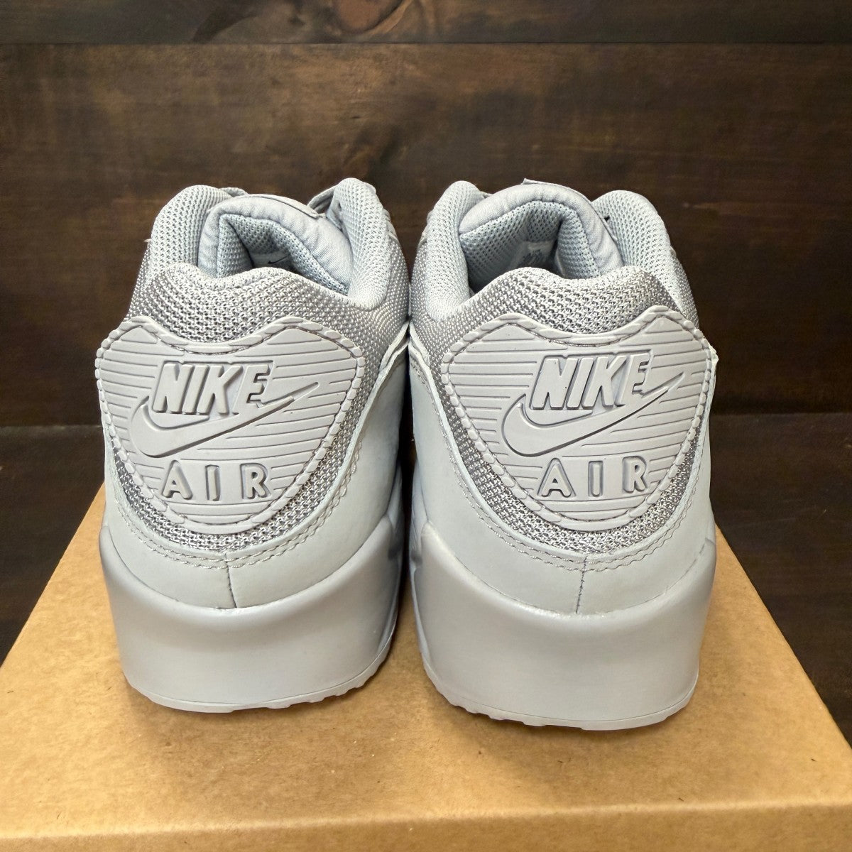 Nike Air Max 90 Recraft Wolf Grey Size 10.5 (Pre-Owned) - Image 4