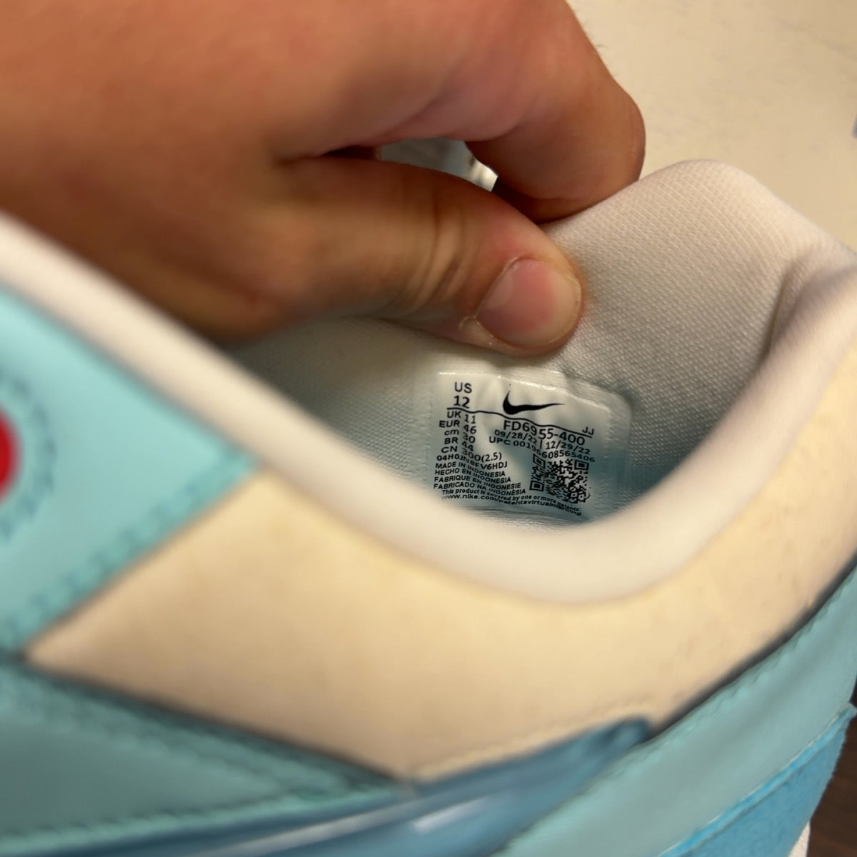 Nike Air Max 1 Puerto Rico Blue Gale - Image 7