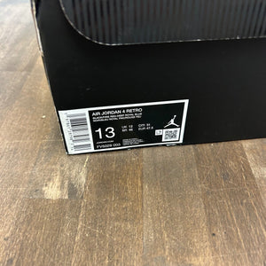 Jordan 4 Retro Rare Air (Gold Lettering) - Image 6