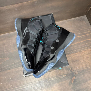 Jordan 11 Retro Gamma Blue (2025) Size 11 (Pre-Owned) - tag
