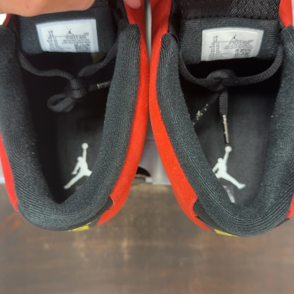 Jordan 14 Retro Ferrari (2025) Size 12 (Pre-Owned) - aux