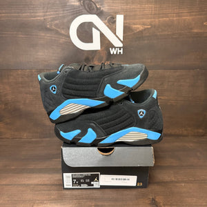 Jordan 14 Retro Black University Blue (2026) (GS) - Image 1