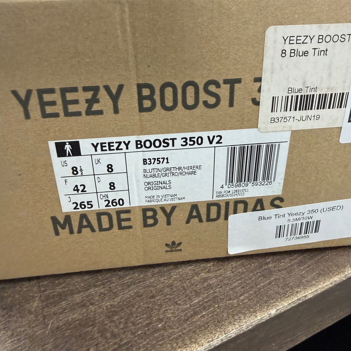 adidas Yeezy Boost 350 V2 Blue Tint - Image 6