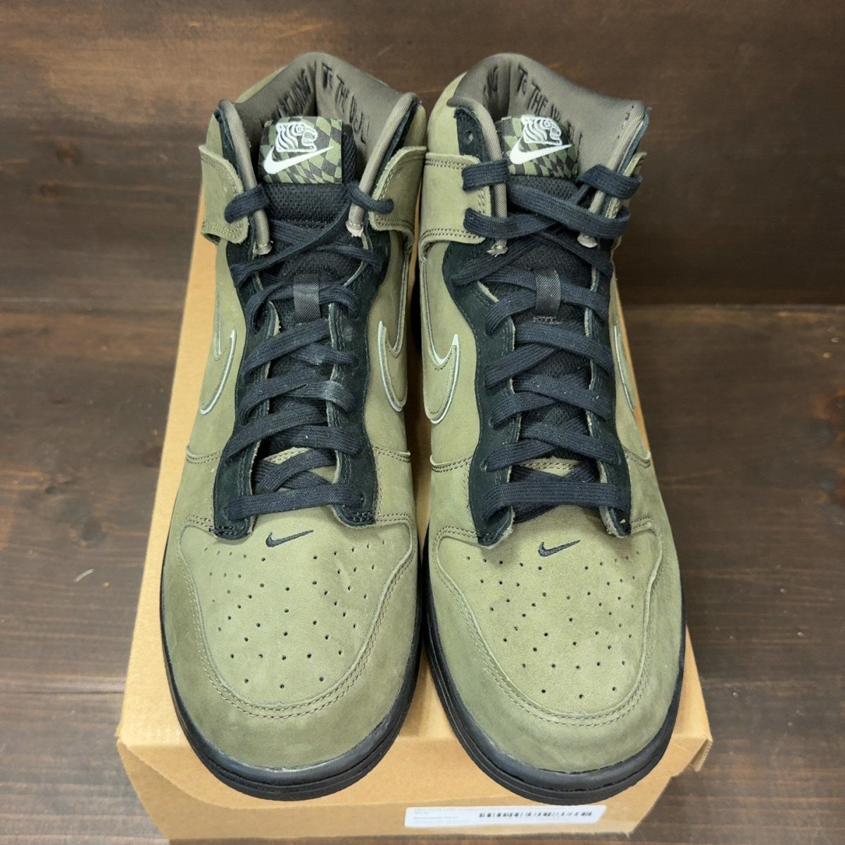 Nike Dunk High Soulgoods Olive Size 10.5 (Pre-Owned) - Image 3