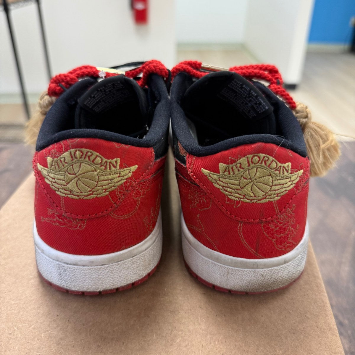 Jordan 1 Retro Low OG Chinese New Year (2026) Size 8 (Pre-Owned) - Image 3
