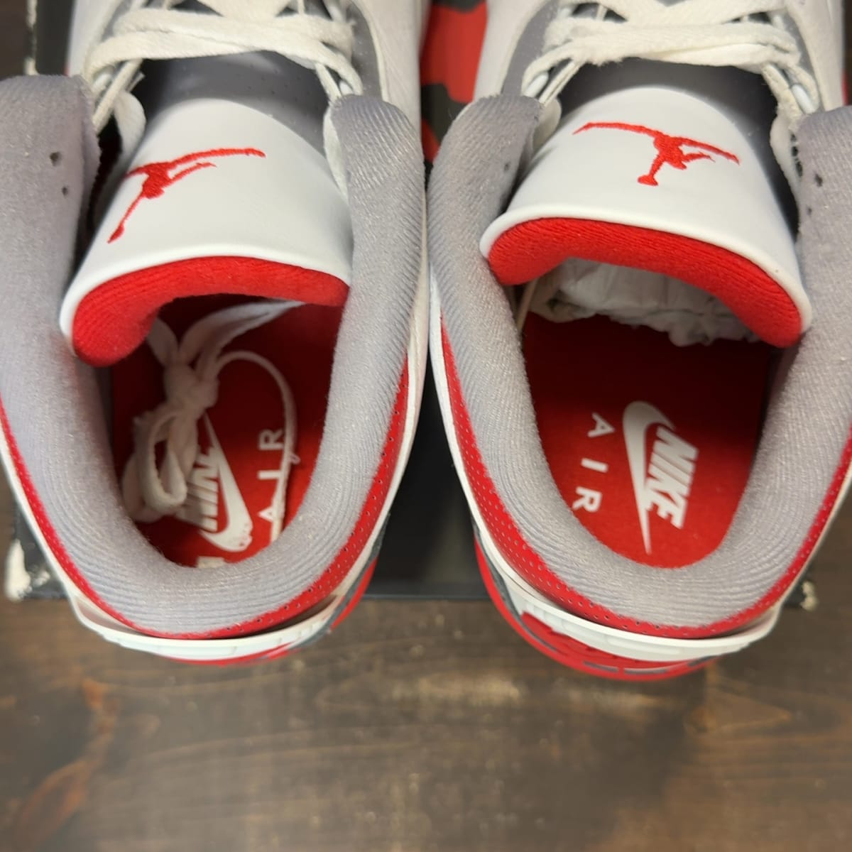Jordan 3 Retro Fire Red (2022) Size 12 (Pre-Owned) - aux