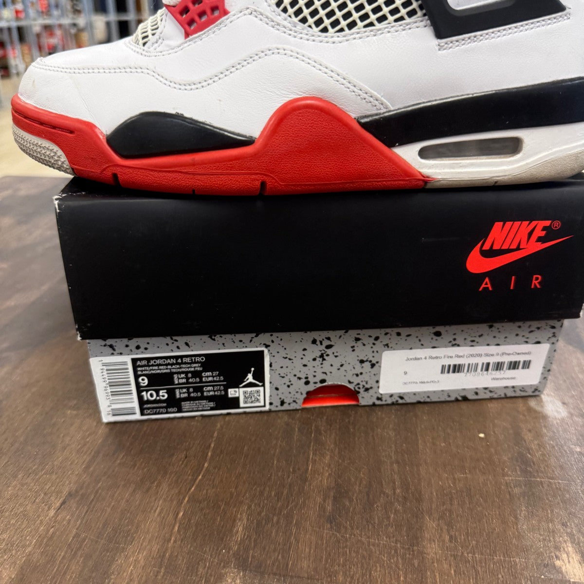 Jordan 4 Retro Fire Red (2020) - Image 6