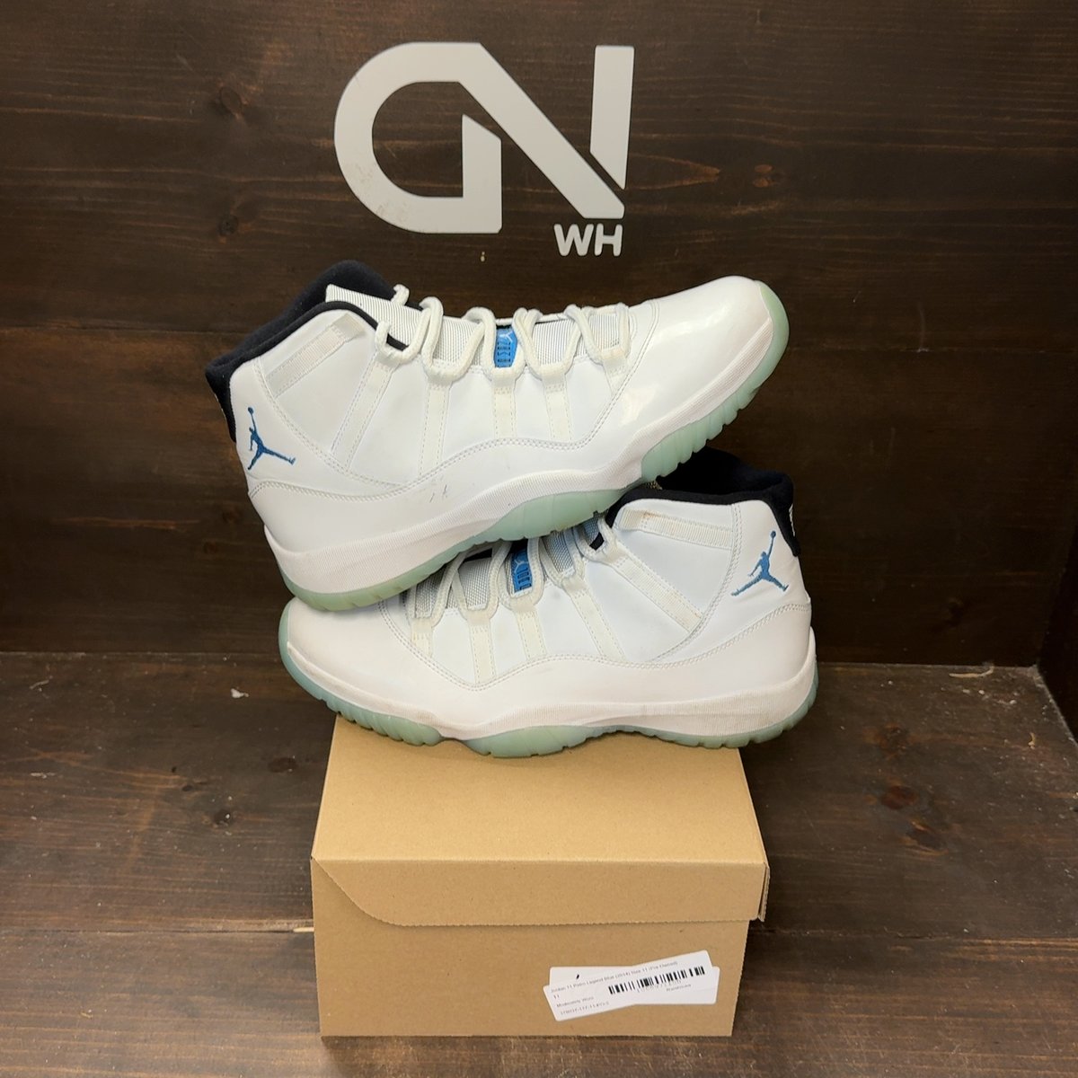 Jordan 11 Retro Legend Blue (2014) Size 11 (Pre-Owned) - front