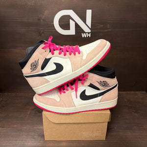 Jordan 1 Mid Crimson Tint Size 11 (Pre-Owned) - Image 2