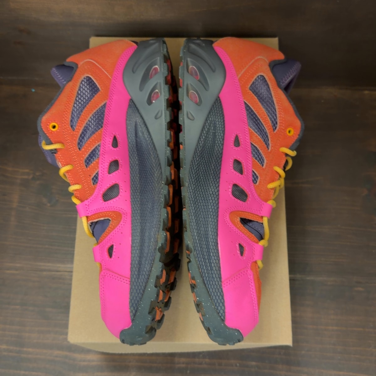 Nike ACG Air Exploraid Light Wild Mango Dark Raisin Laser Fuchsia University Gold Size 12 (Pre-Owned) - Image 4