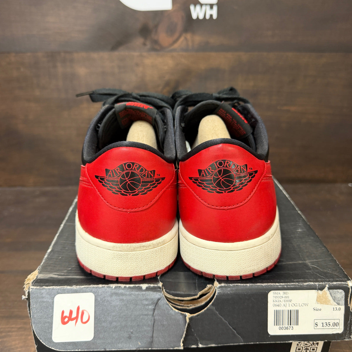 Jordan 1 Retro Low Bred (2015) - Image 4
