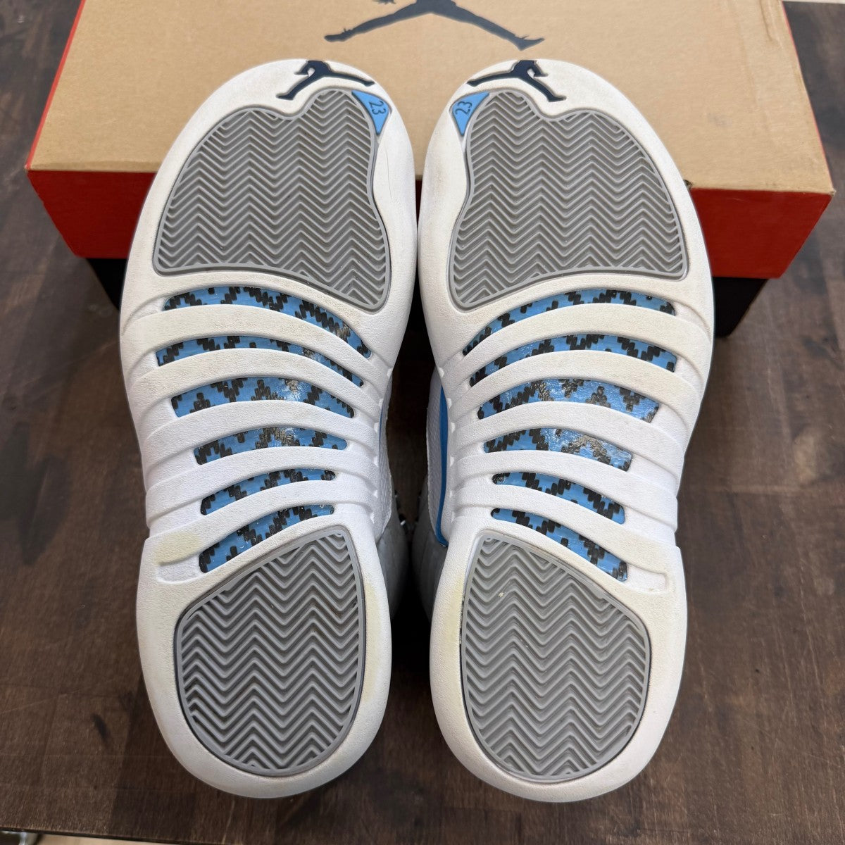 Jordan 12 Retro Grey University Blue - Image 4