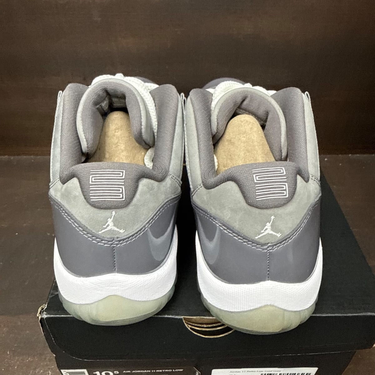 Jordan 11 Retro Low Cool Grey Size 10.5 - sole