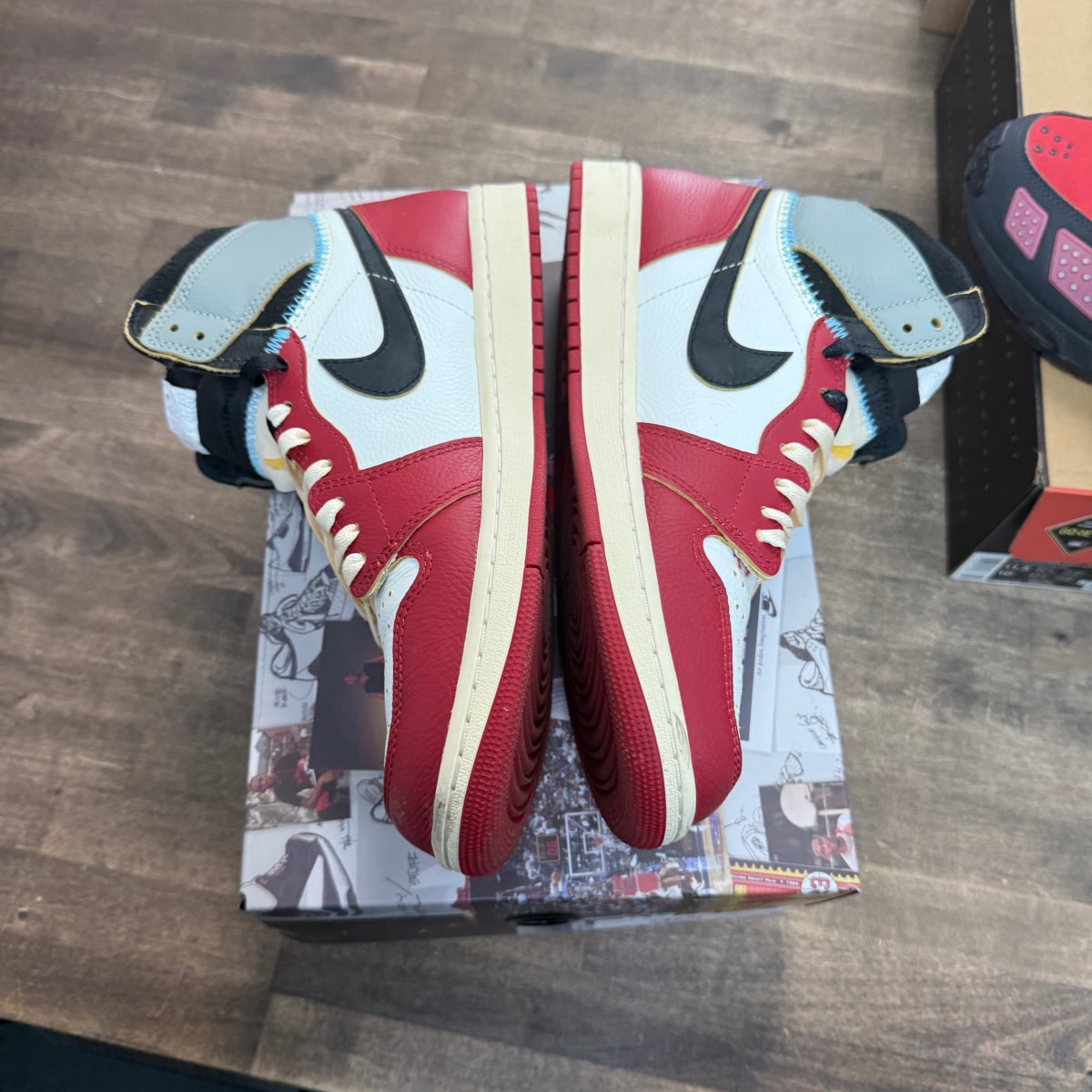 Jordan 1 Retro High OG SP Union LA Chicago Shadow - Image 4
