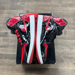 Jordan 1 Retro High OG Patent Bred (GS) - Image 2