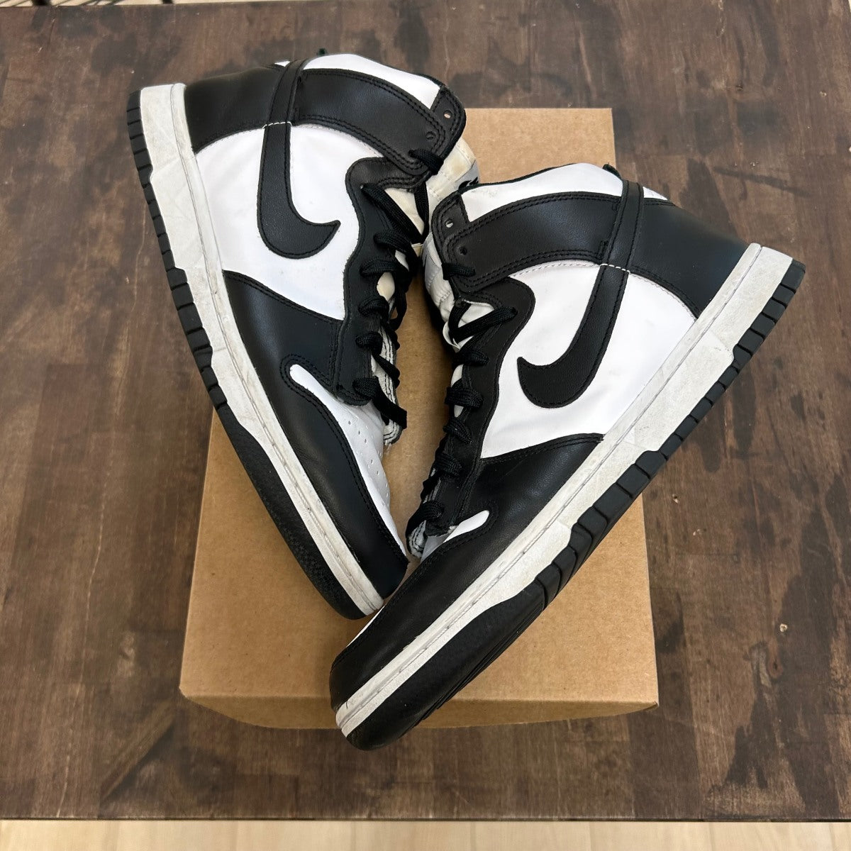 Nike Dunk High Panda Black White (2021/2024) Size 11.5 (Pre-Owned) - Image 1