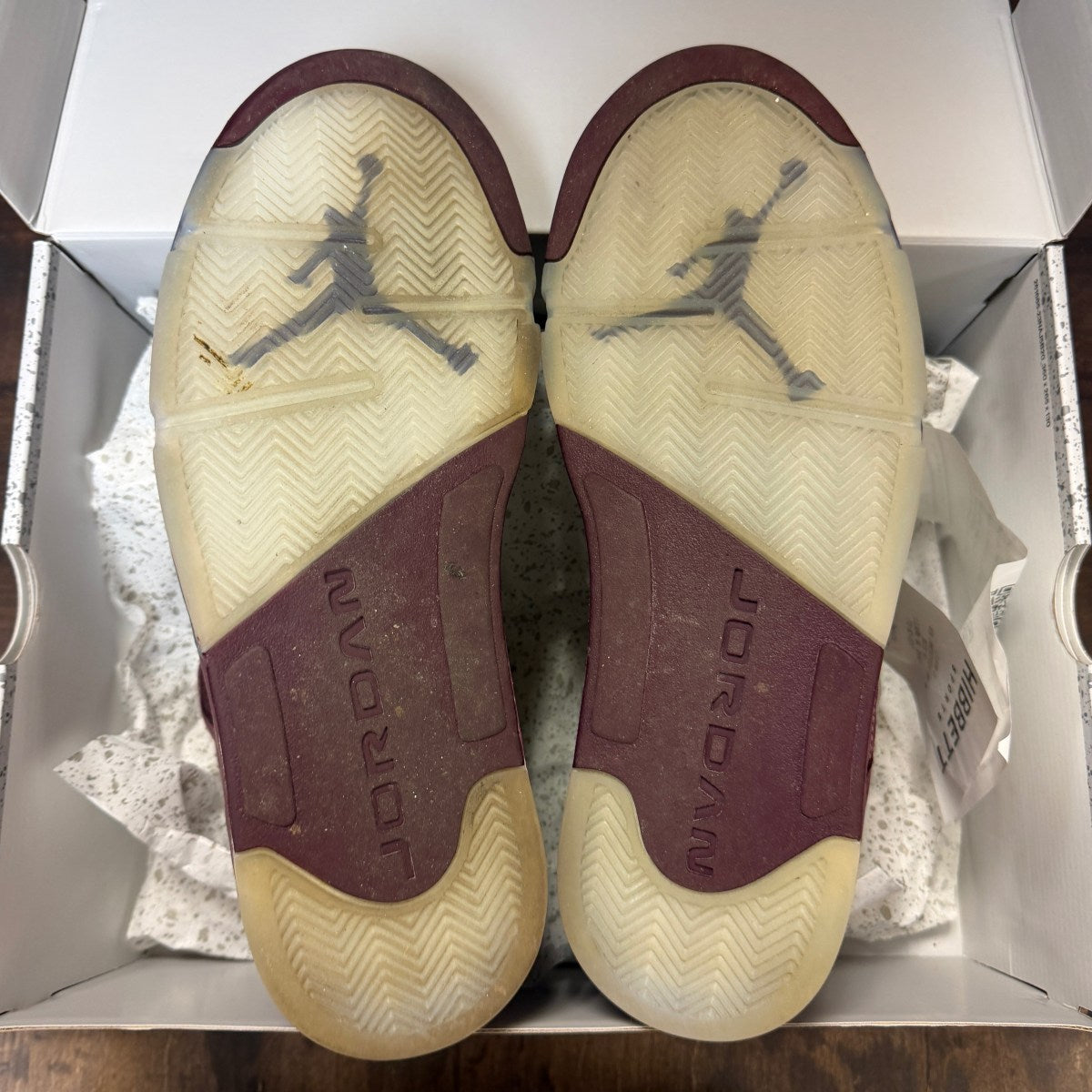 Jordan 5 Retro Burgundy (2023) - Image 6