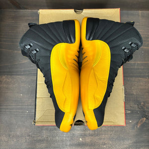 Jordan 12 Retro Black University Gold Size 11.5 (Pre-Owned) - tag
