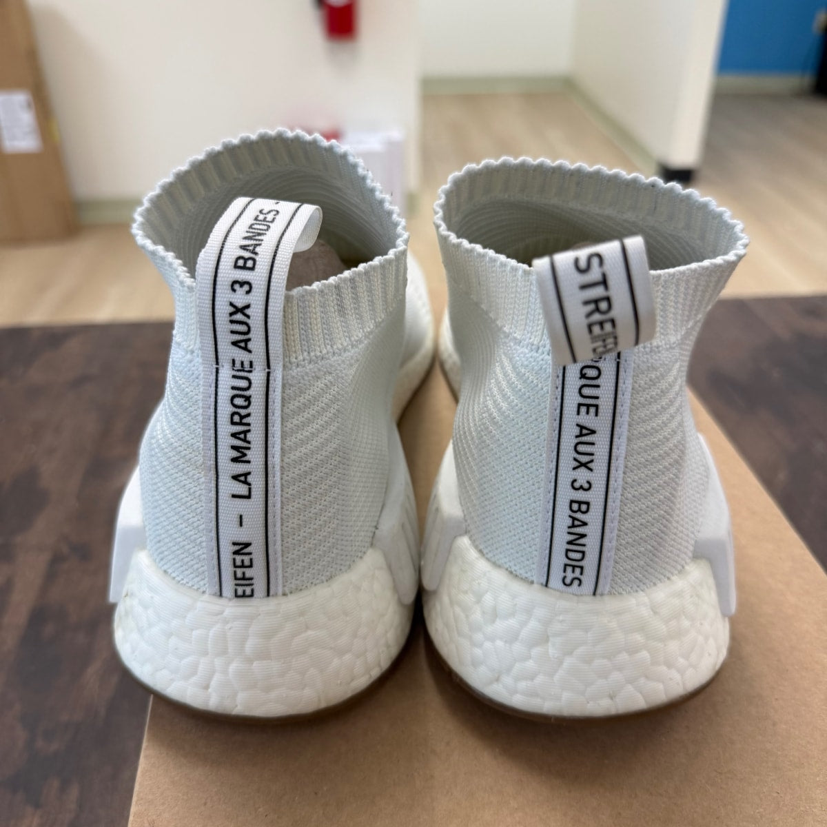 adidas NMD City Sock Gum Pack White Size 9 (Pre-Owned) - Image 3