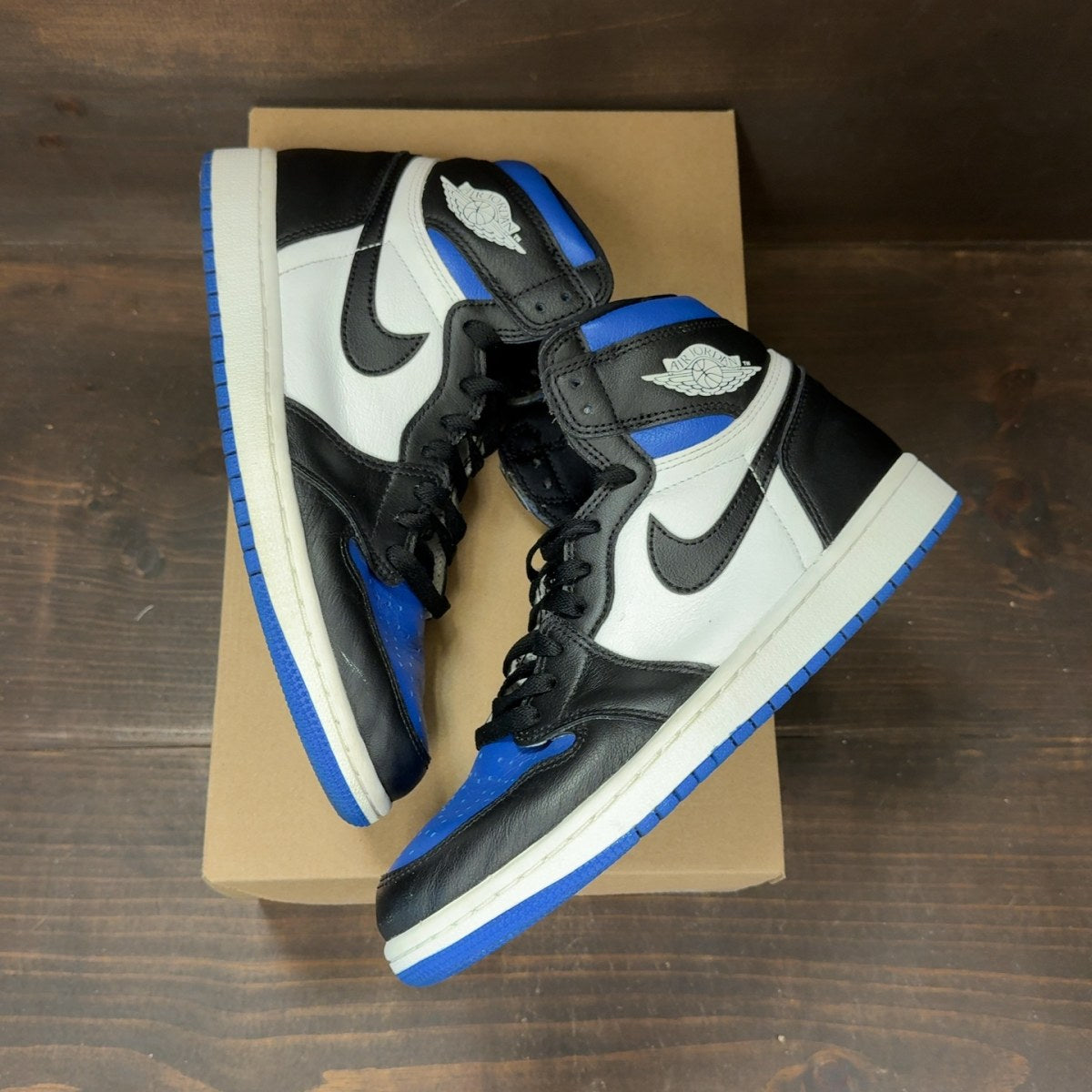 Jordan 1 Retro High Royal Toe Size 8.5 (Pre-Owned) - Image 2