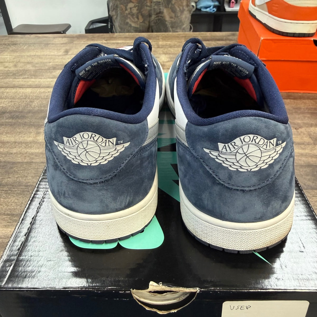 Jordan 1 Low SB Midnight Navy - Image 5