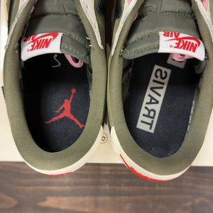 Jordan 1 Retro Low OG SP Travis Scott Medium Olive Size 11.5 (Pre-Owned) - aux