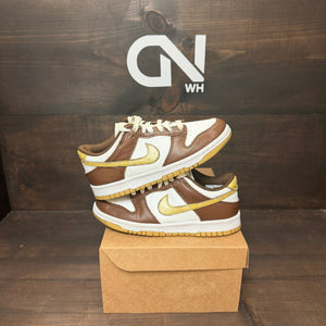 Nike Dunk Low Cacao Wow Gold (GS) Size 5Y (Pre-Owned) - Image 1