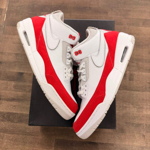 Jordan 3 Retro Tinker White University Red - Image 1