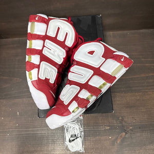 Nike Air More Uptempo Supreme Suptempo Red Size 11 (Pre-Owned) - tag