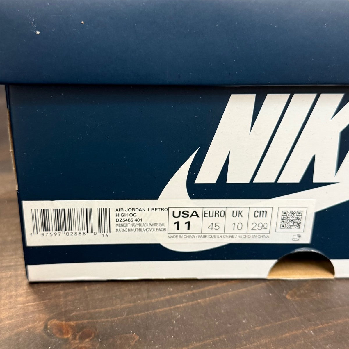 Jordan 1 Retro High OG Midnight Navy - Image 6