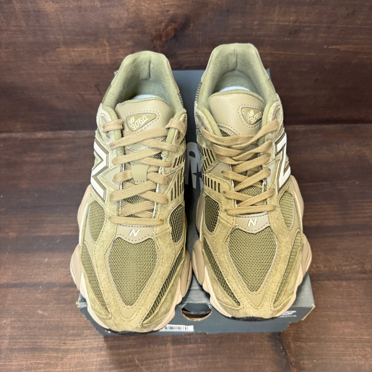 New Balance 9060 Covert Green Dark Stoneware - Image 2
