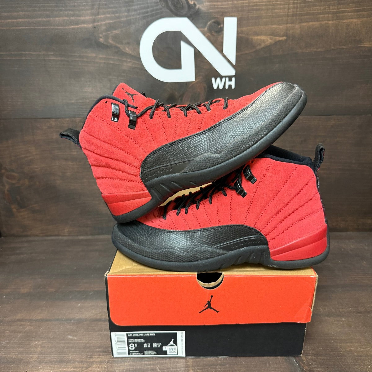 Jordan 12 Retro Reverse Flu Game - Image 1