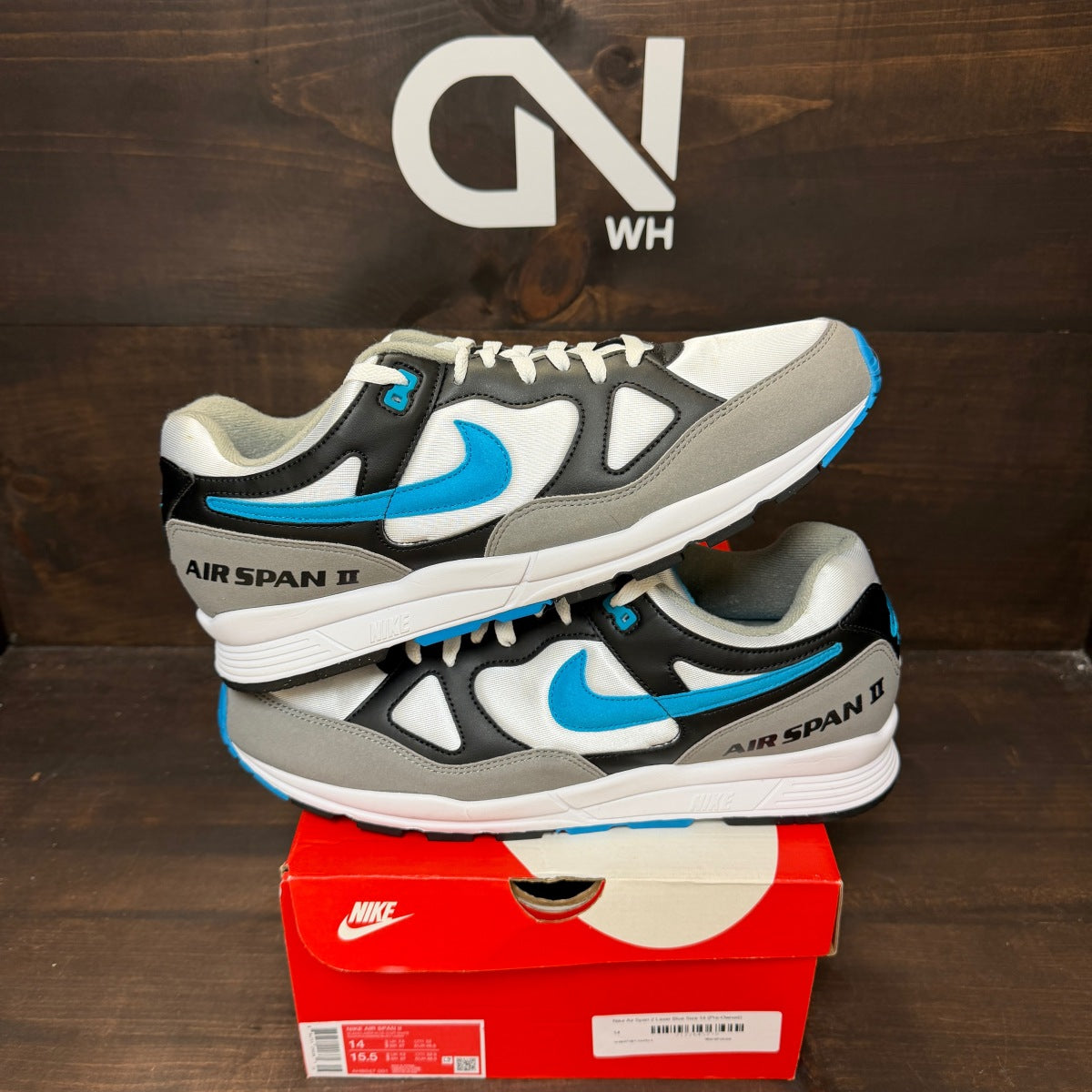 Nike Air Span 2 Laser Blue - Image 1