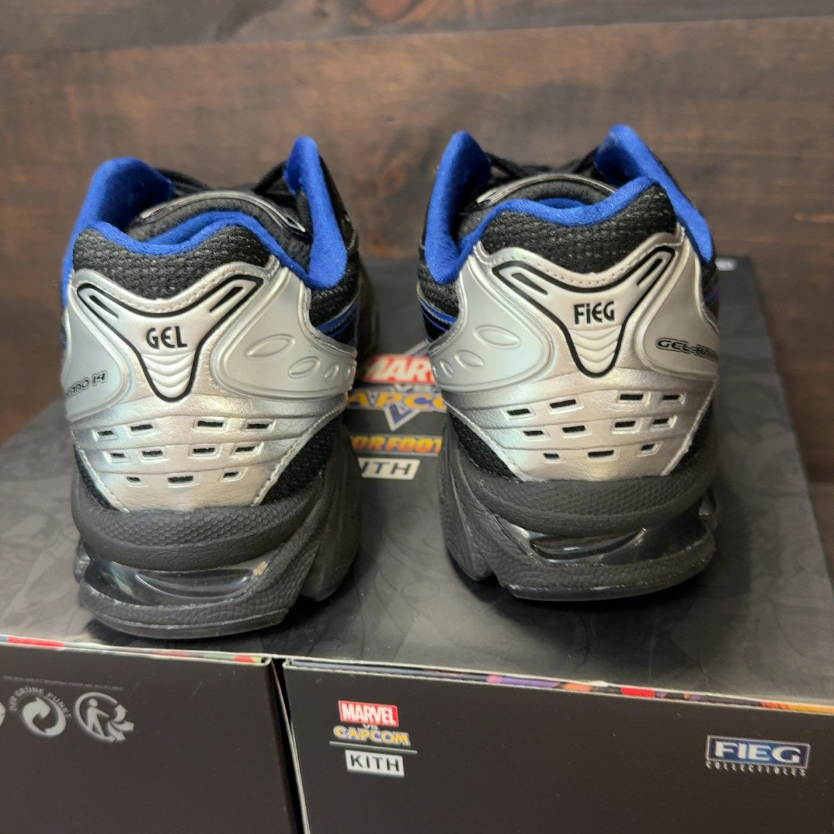 ASICS Gel-Kayano 14 Kith Marvel vs. Capcom Wolverine Size 9 (Pre-Owned) - Image 4