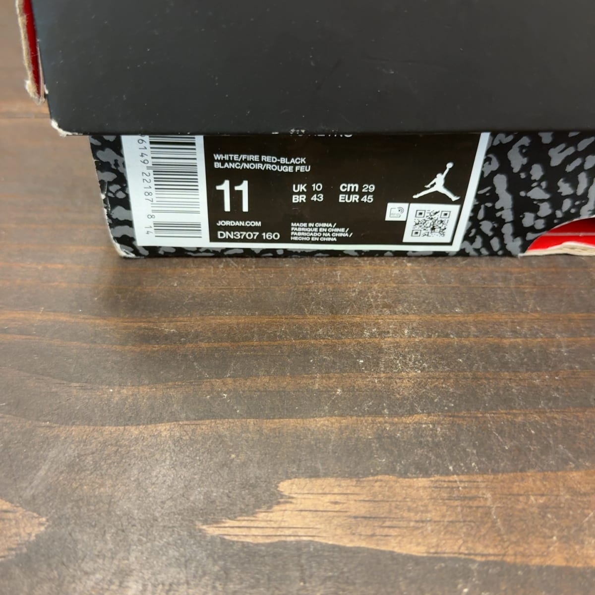 Jordan 3 Retro Fire Red (2022) Size 11 (Pre-Owned) - aux