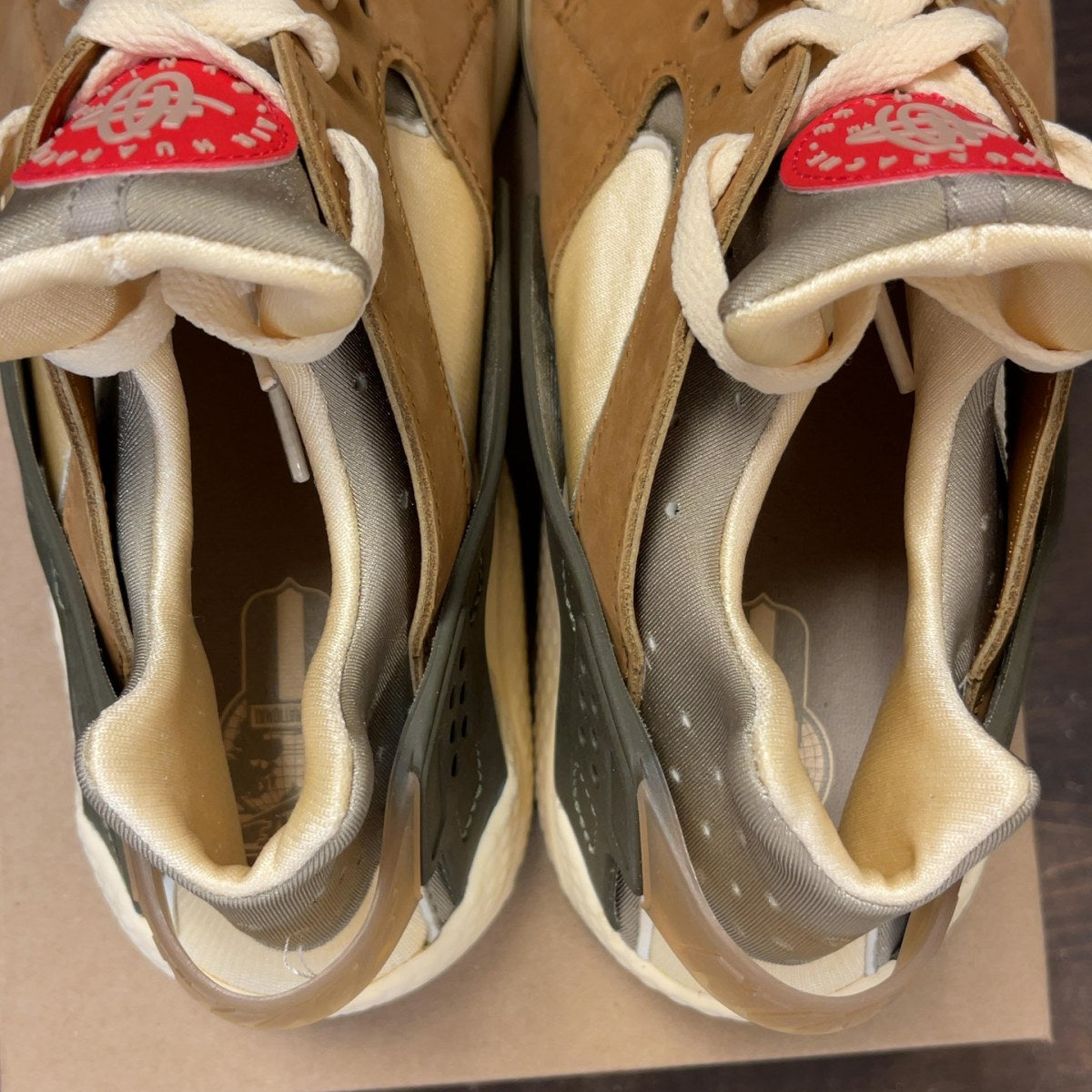 Nike Air Huarache Stussy Desert Oak (2021) Size 13 (Pre-Owned) - Image 6