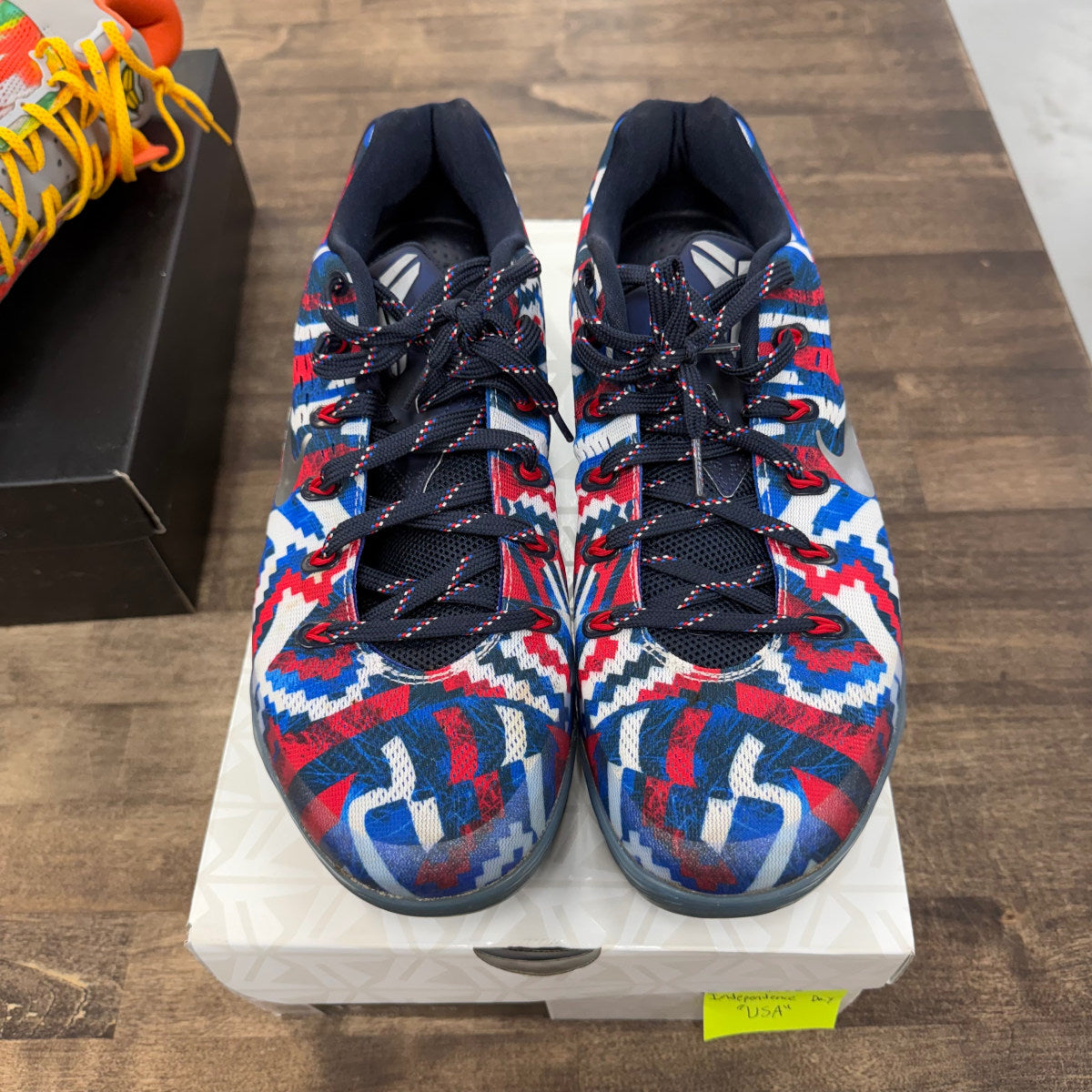 Nike Kobe 9 EM Low Indpendence Day Size 12 (Pre-Owned) - Image 2