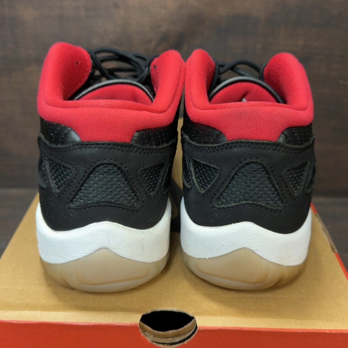 Jordan 11 Retro Low IE Bred (2021) - Image 5