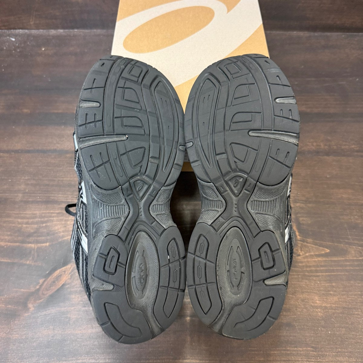 ASICS Gel-1130 Black Pure Silver (GS) - Image 6