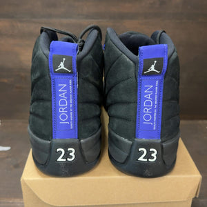 Jordan 12 Retro Black Dark Concord Size 14 - aux