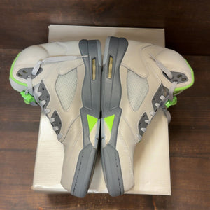 Jordan 5 Retro Green Bean (2022) Size 11.5 (Pre-Owned) - aux