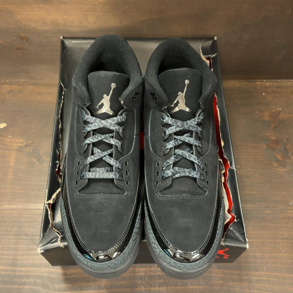 Jordan 3 Retro Black Cat (2025) Size 13 - tag