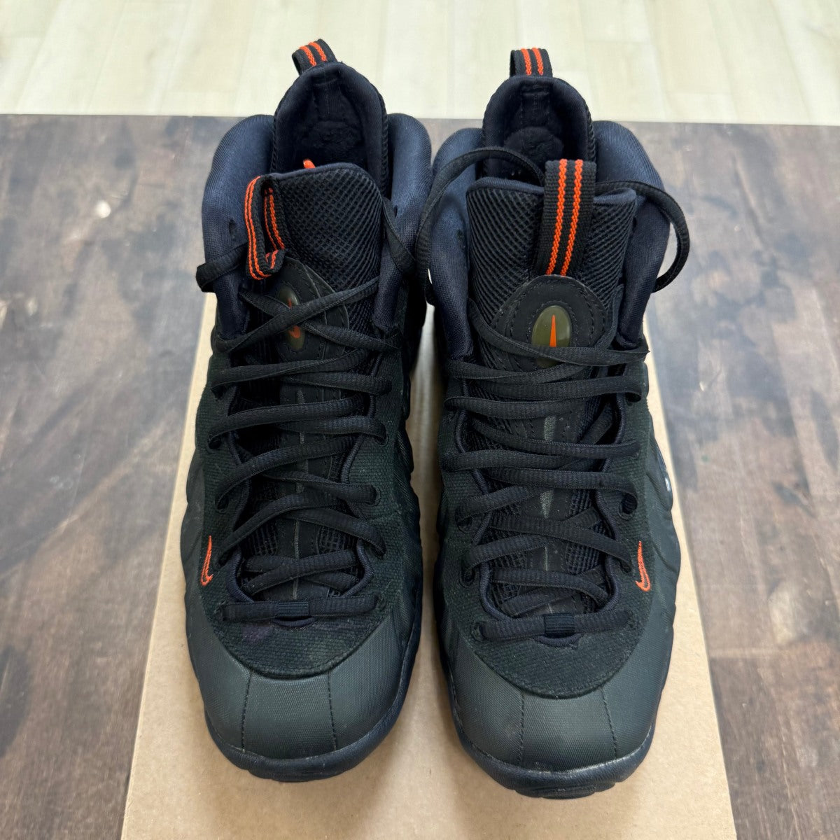 Nike Air Foamposite Pro Sequoia (GS) Size 6Y (Pre-Owned) - Image 2