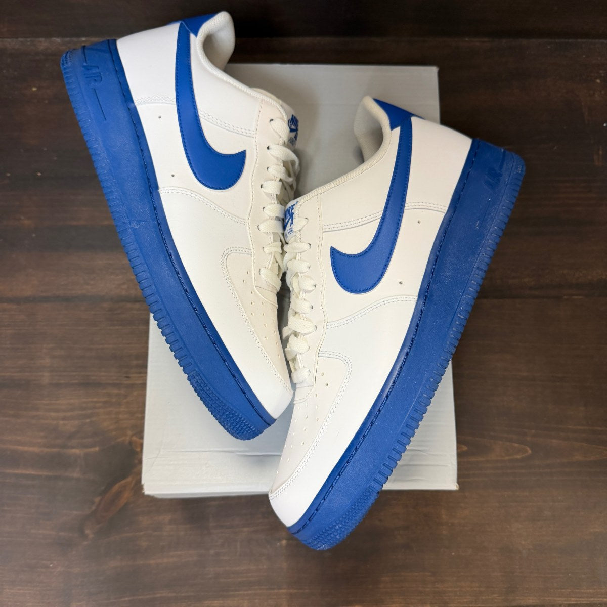 Nike Air Force 1 Low 07 White Royal - Image 2
